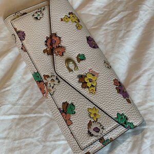 Floral Coach Wallet